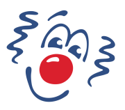 Zdravotní klaun logo Zdravotní klaun logo